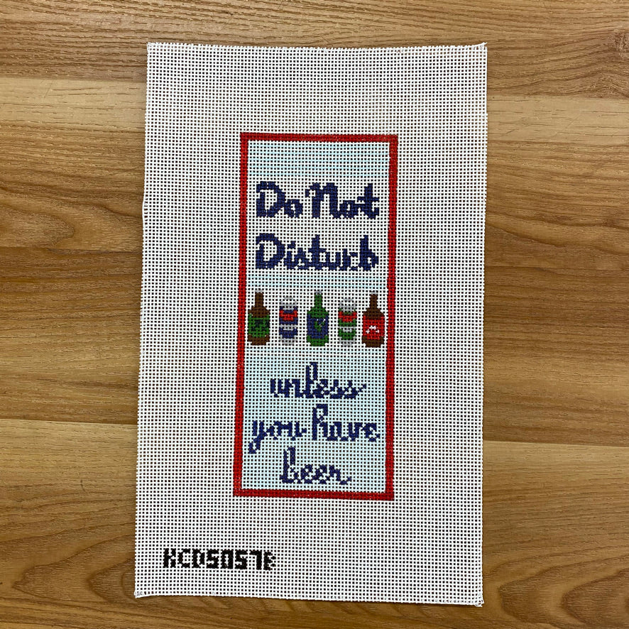 Do Not Disturb Unless You Have Beer Canvas
