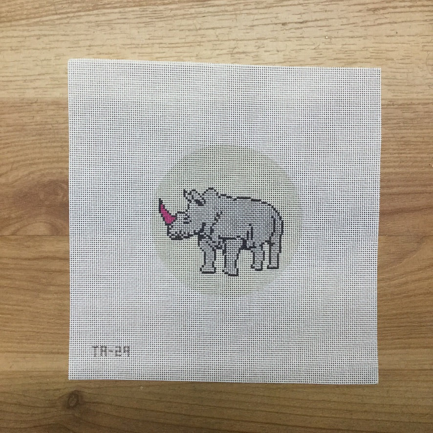 Rosie the Rhinoceros Canvas