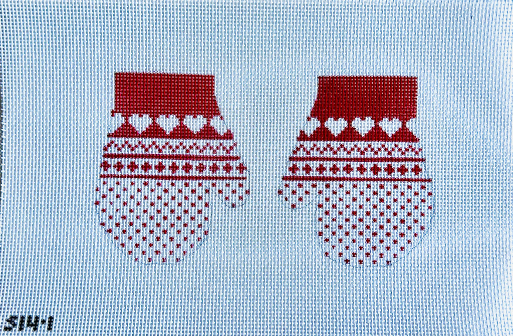 Red Heart Mittens