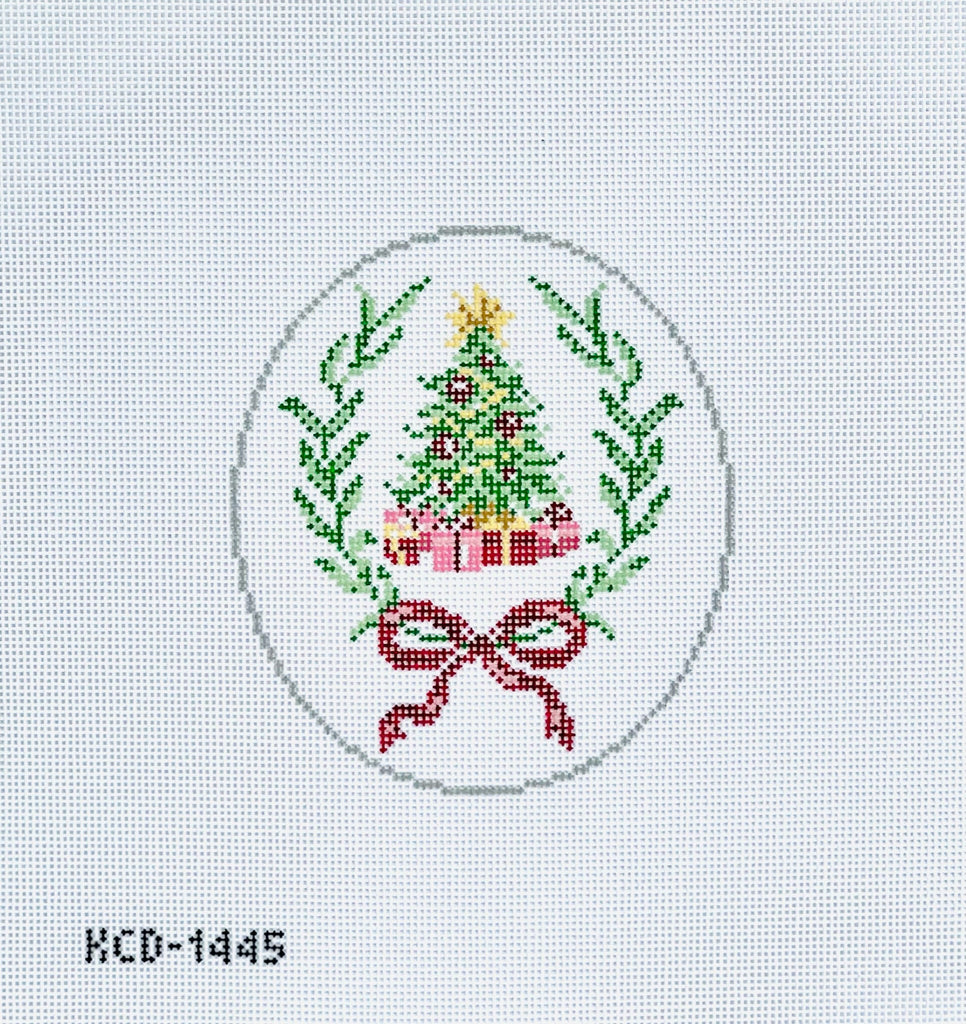 Christmas Tree Oval Ornament