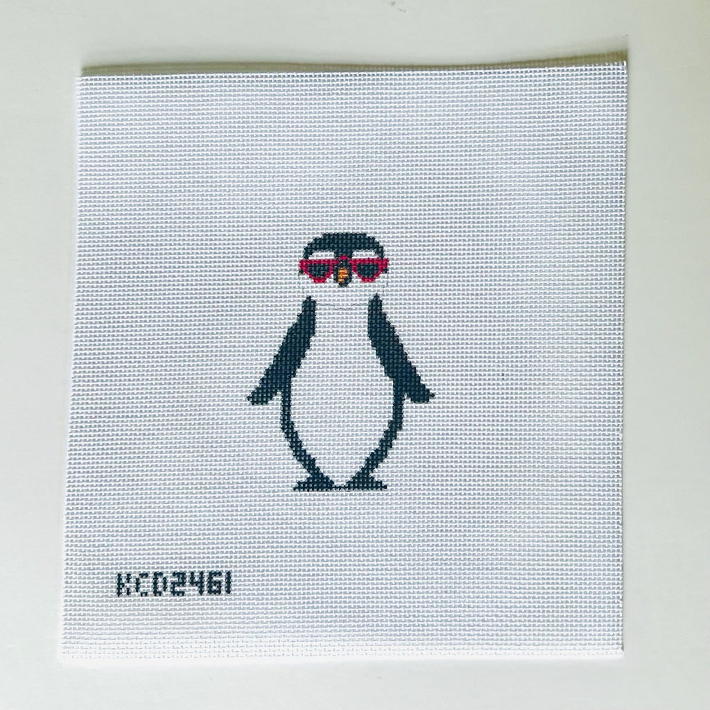 Penguin with Red Sunglasses