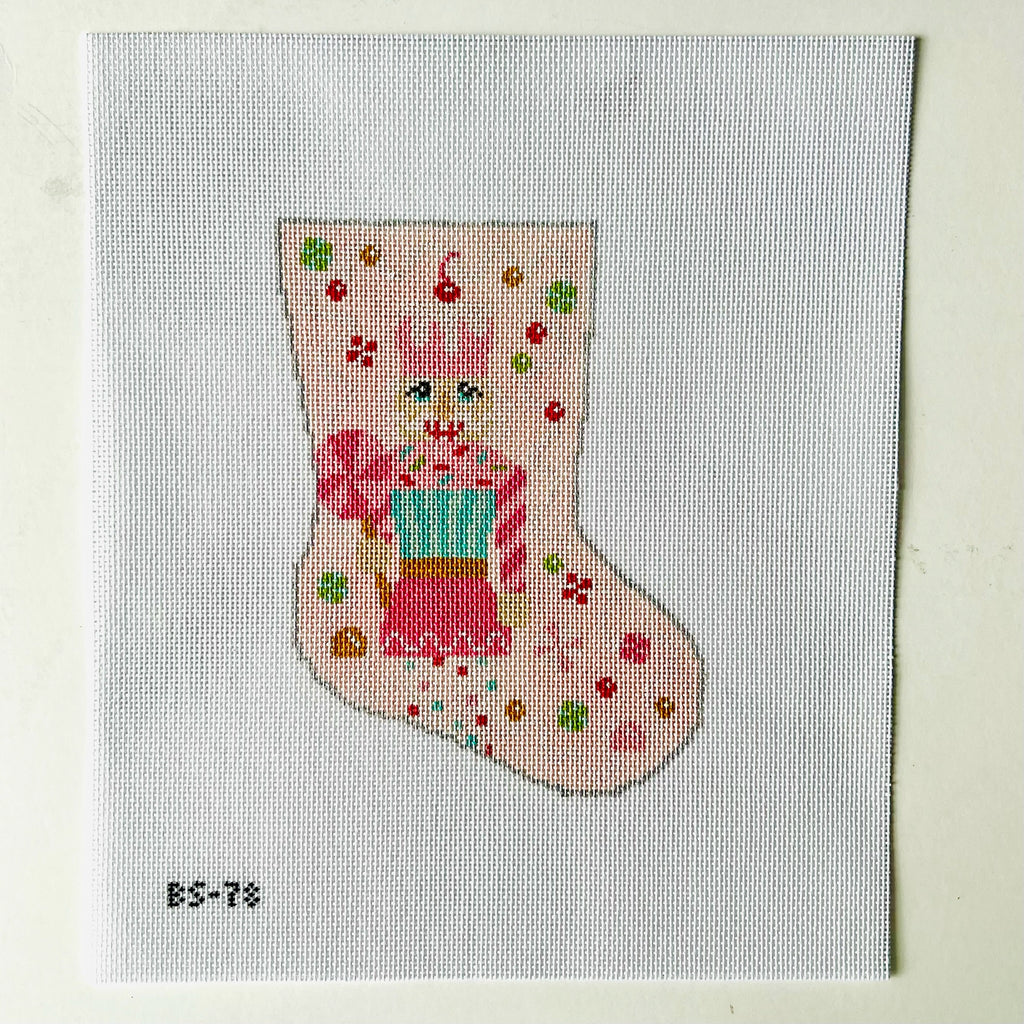 Sugar Sweet Pink Nutcracker Ornament Sized Bauble Stocking Canvas