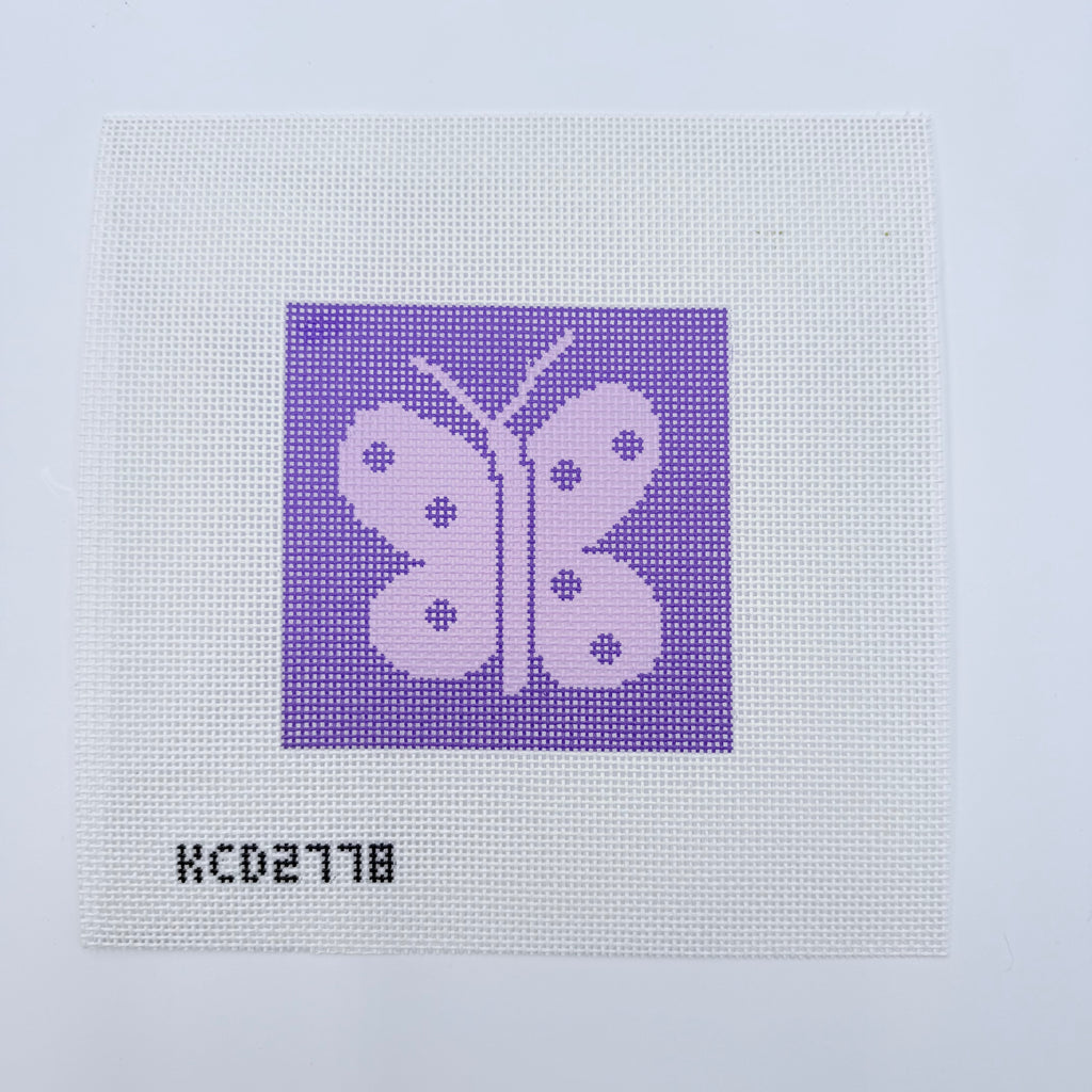 Butterfly Printed Square