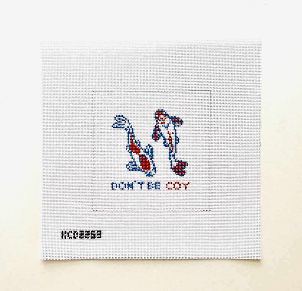 Don't Be Coy Canvas