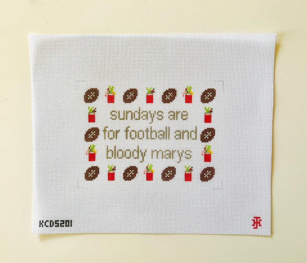 Sundays are for Football and Bloody Marys Canvas