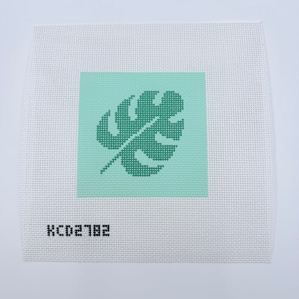 Monstera Leaf Printed Square