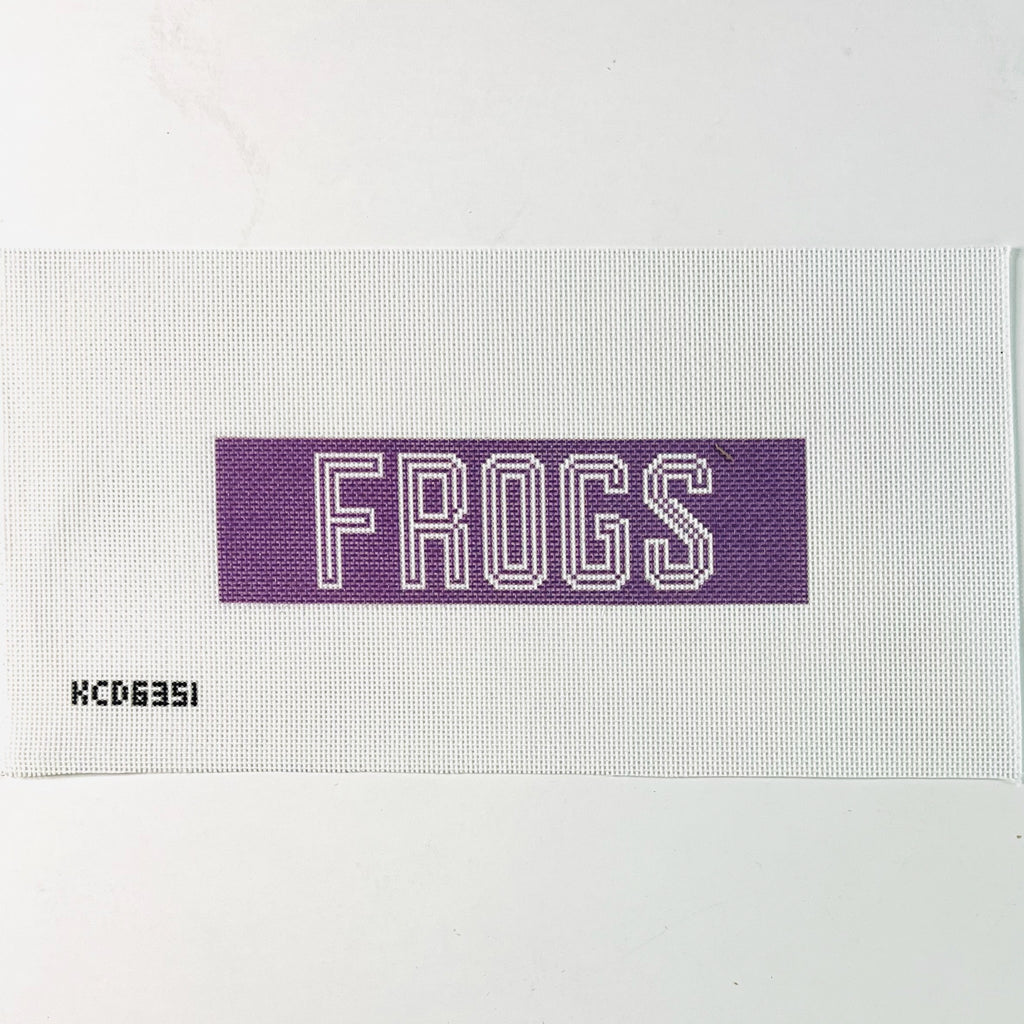 Frogs Cuff Printed Canvas