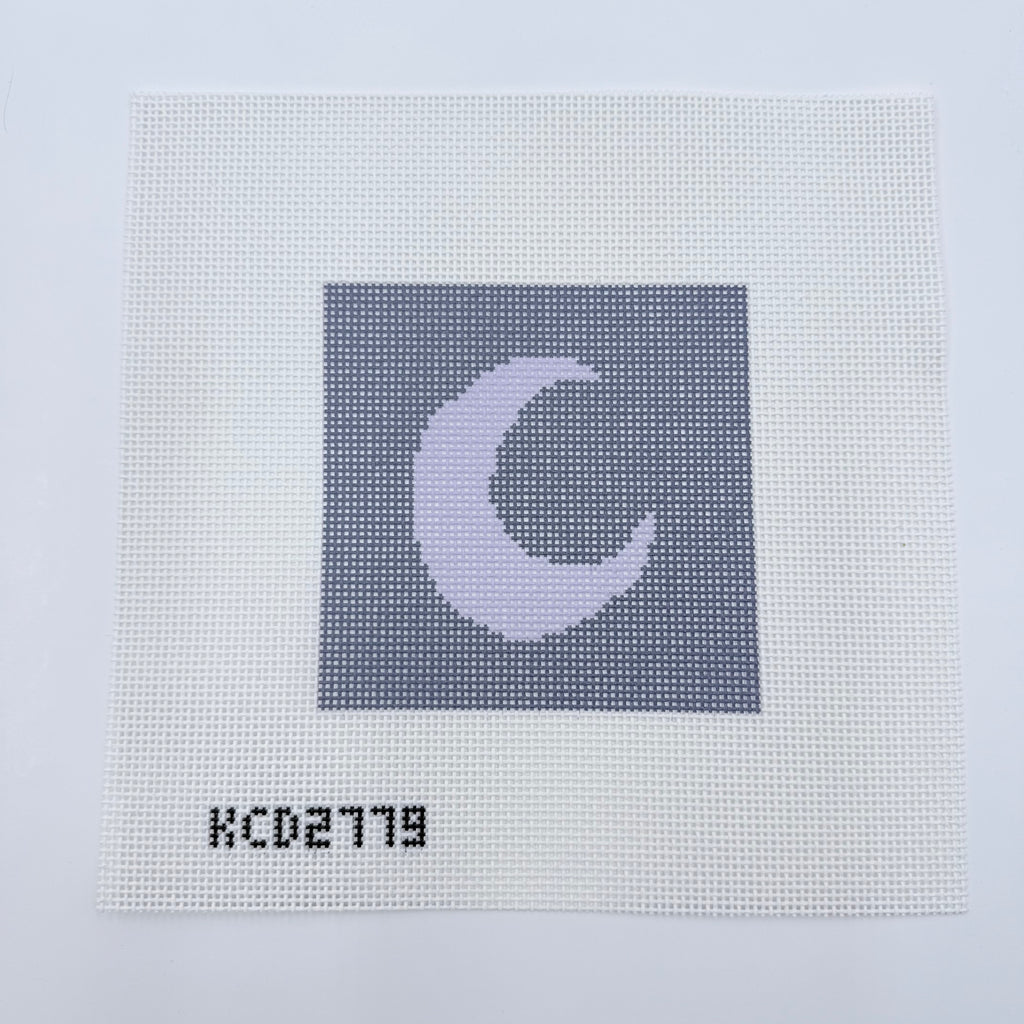 Moon Square Printed Canvas