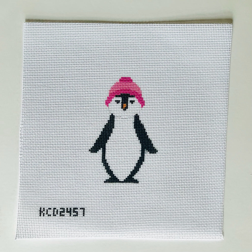 Penguin with Pink Hat