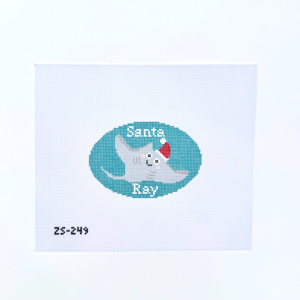 Santa Ray Printed Canvas