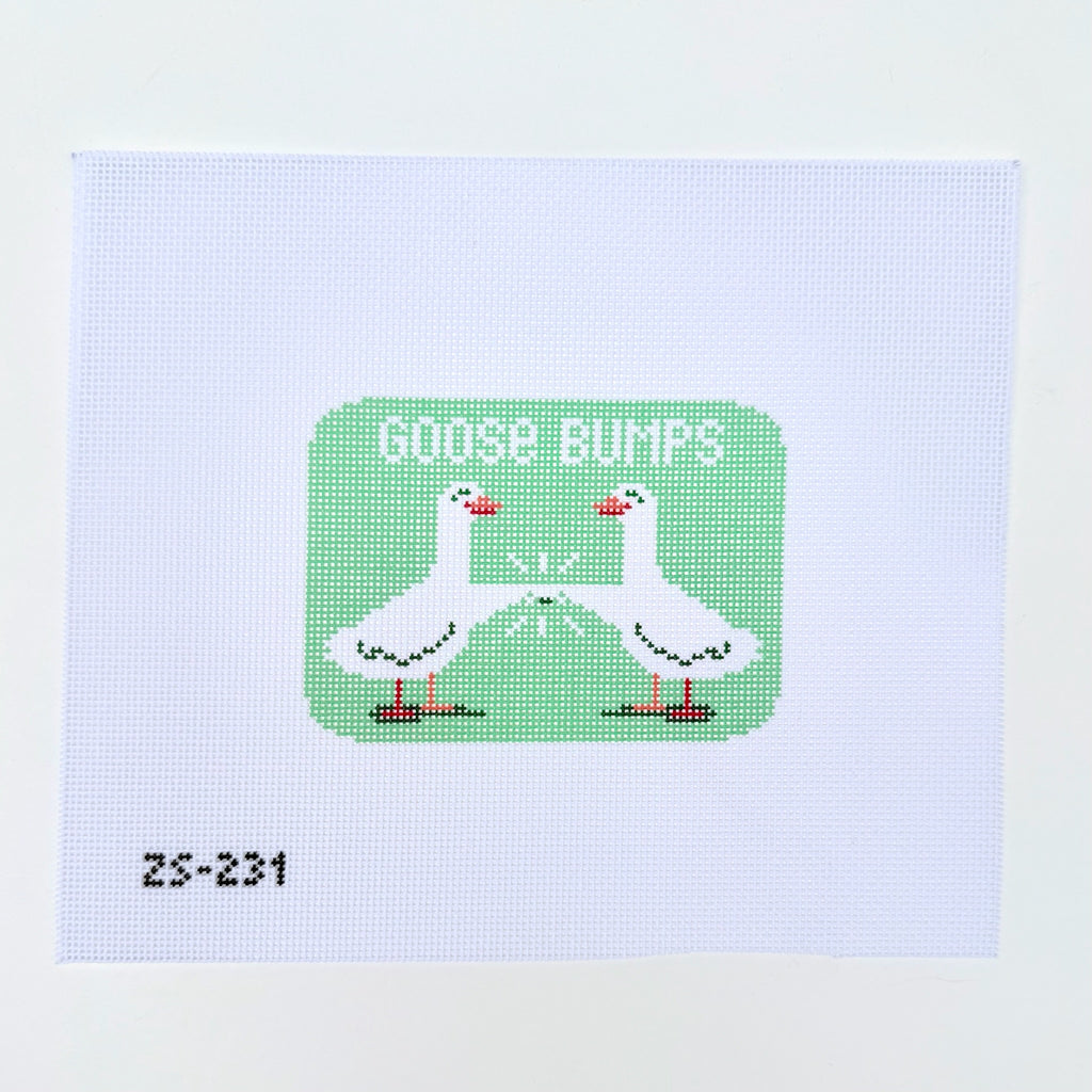 Goose Bumps Printed Canvas