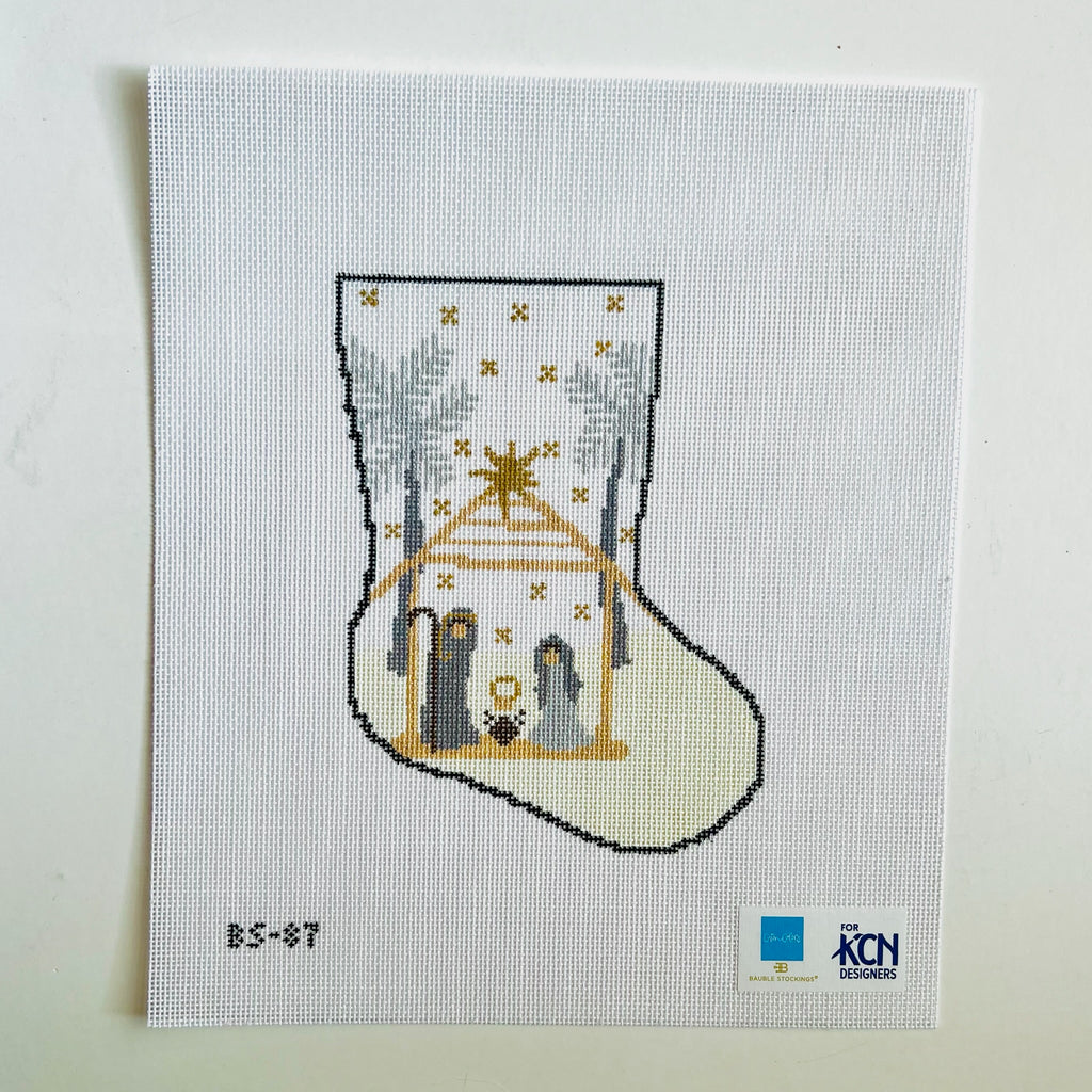 O Holy Night Ornament Sized Bauble Stocking Canvas