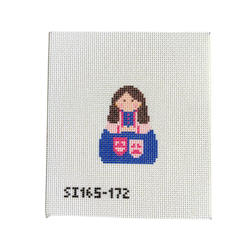Ziggy Stitches Angel Printed Canvas