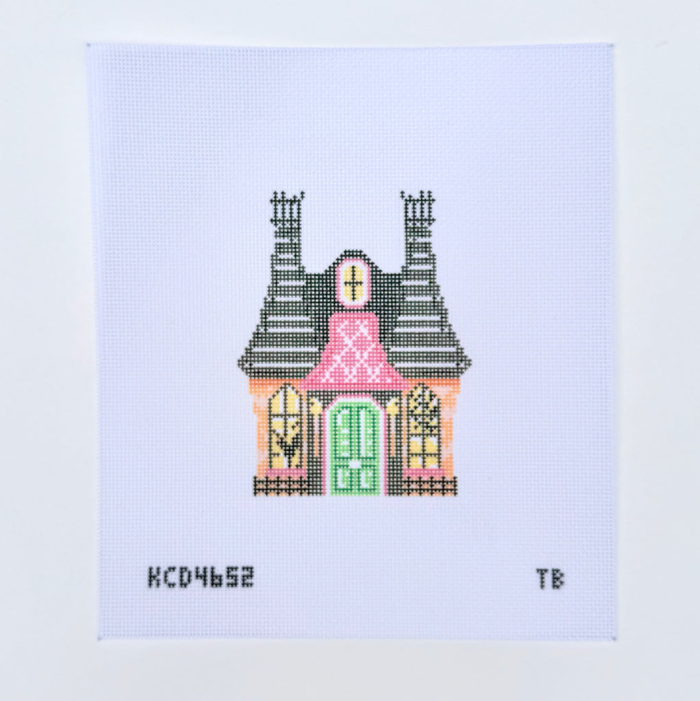 Haunted House 1 Printed Canvas