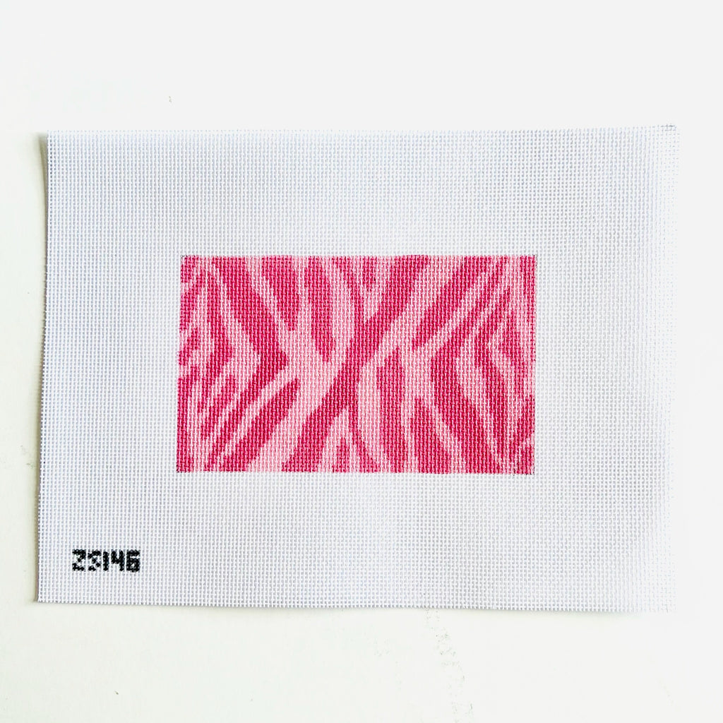 PInk Zebra Eyeglass Case Insert