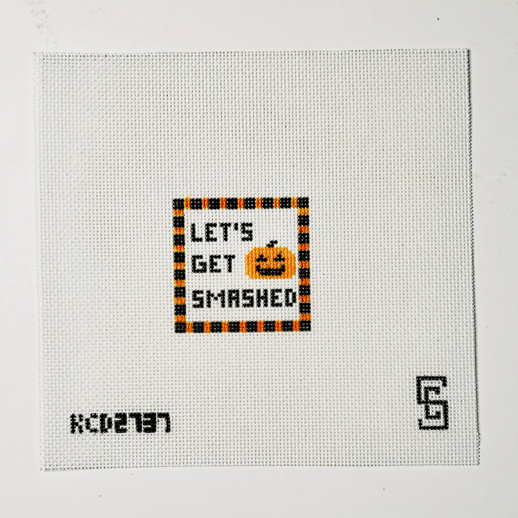 Let's Get Smashed Printed Canvas