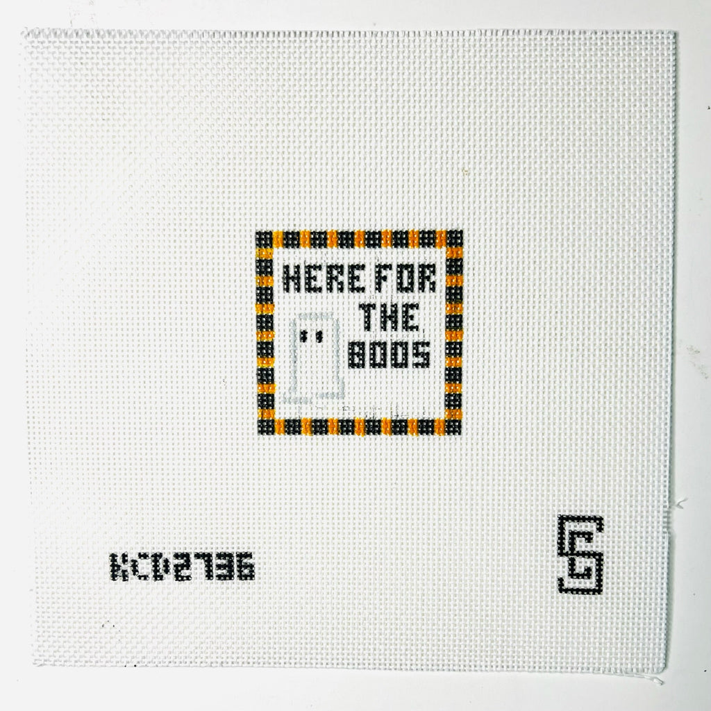 Here for the Boos Printed Canvas