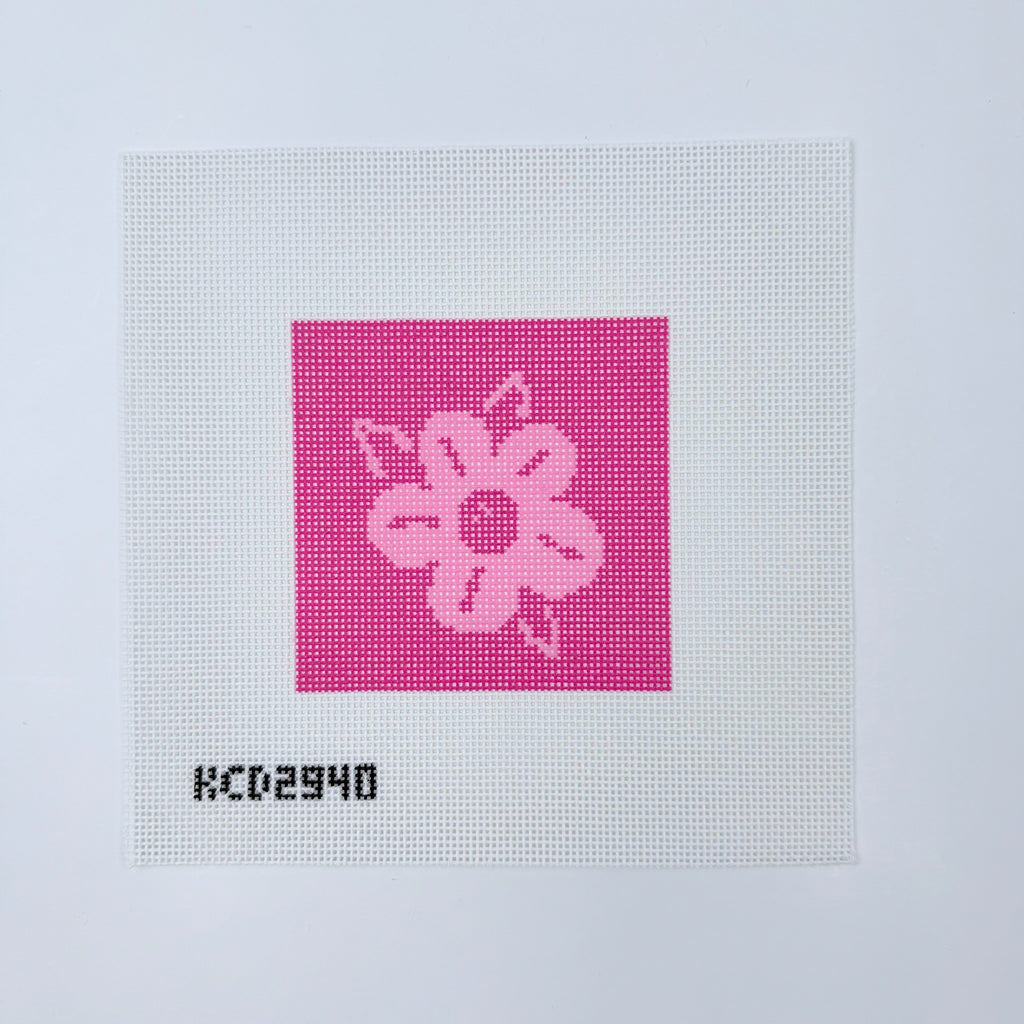 Flower Printed Square