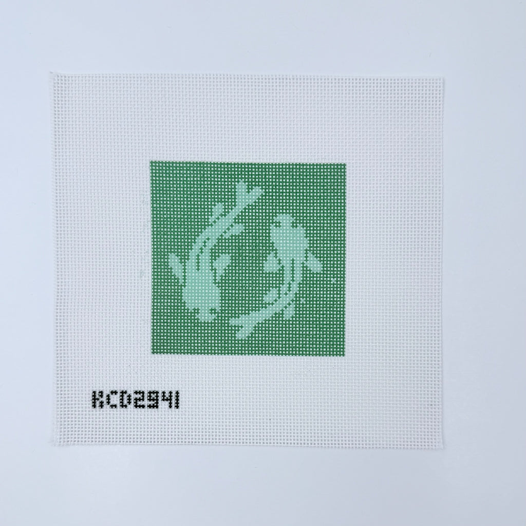 Koi Printed Canvas