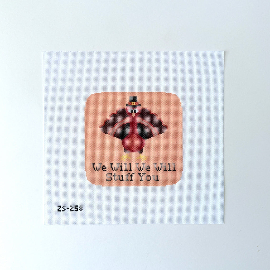 We will We will stuff you Printed Canvas