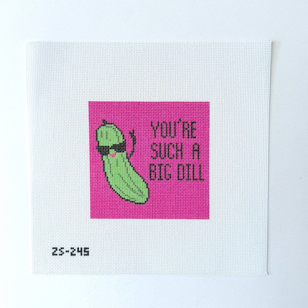 Big Dill Printed Canvas
