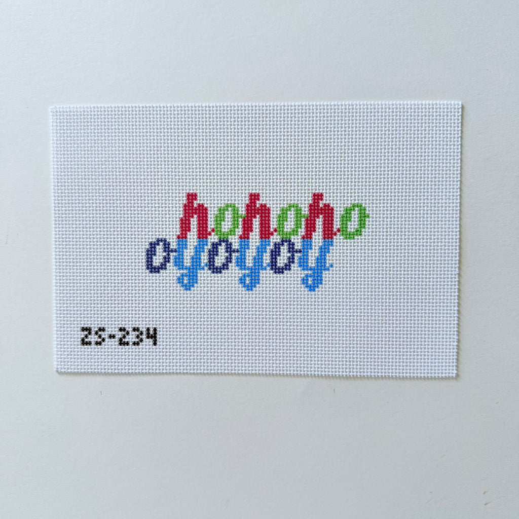 Ho Ho Ho Oy Oy Oy Mirror Printed Canvas