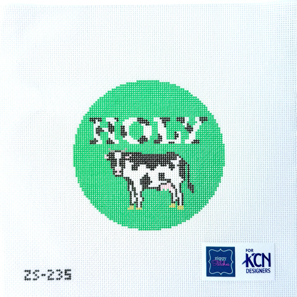Holy Cow Printed Canvas