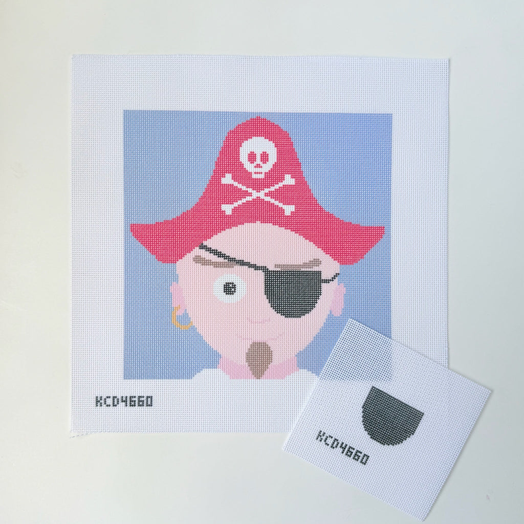 Pirate Toothfairy Pillow Printed Canvas