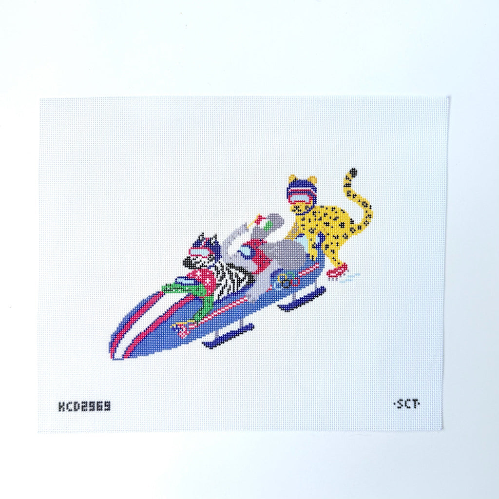 Vita Olympic Bobsled Team Printed Canvas