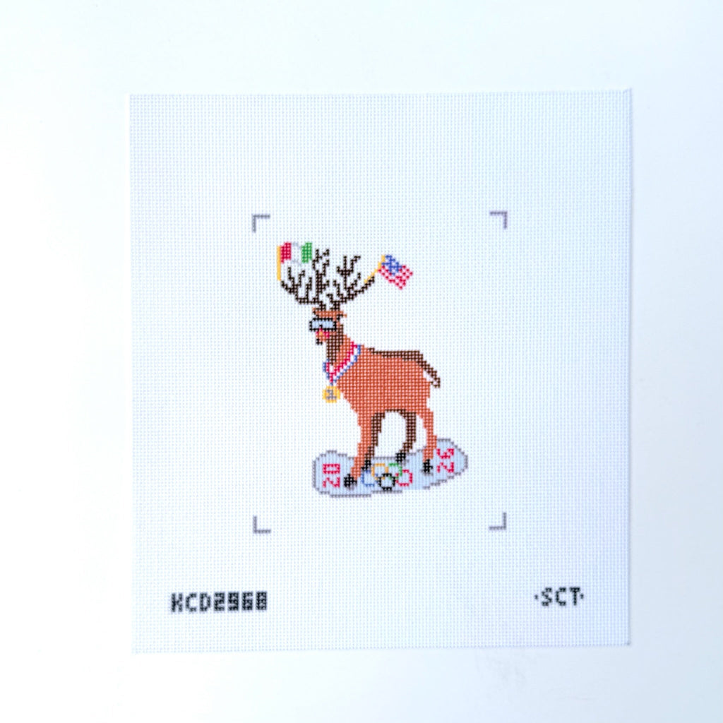 Dolce Vita Olympic Deer Printed Canvas