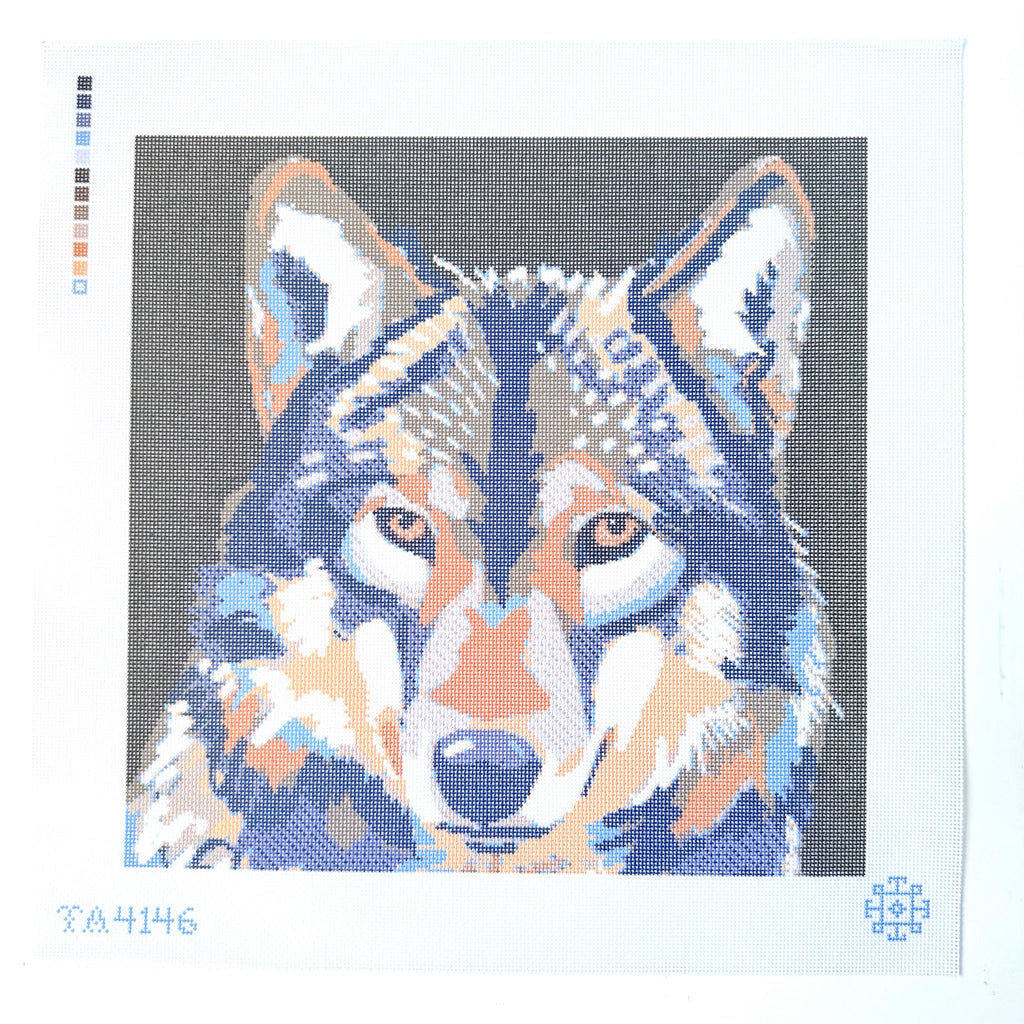 Wolf Printed Canvas