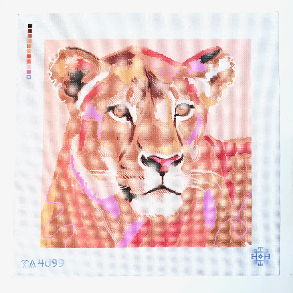 Lioness Printed Canvas