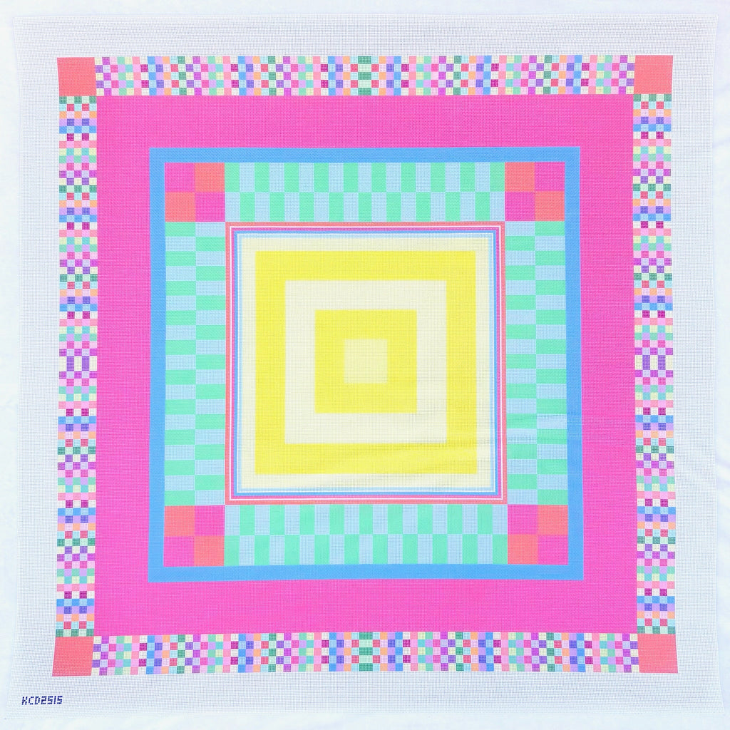 Mahj Mat Printed Canvas