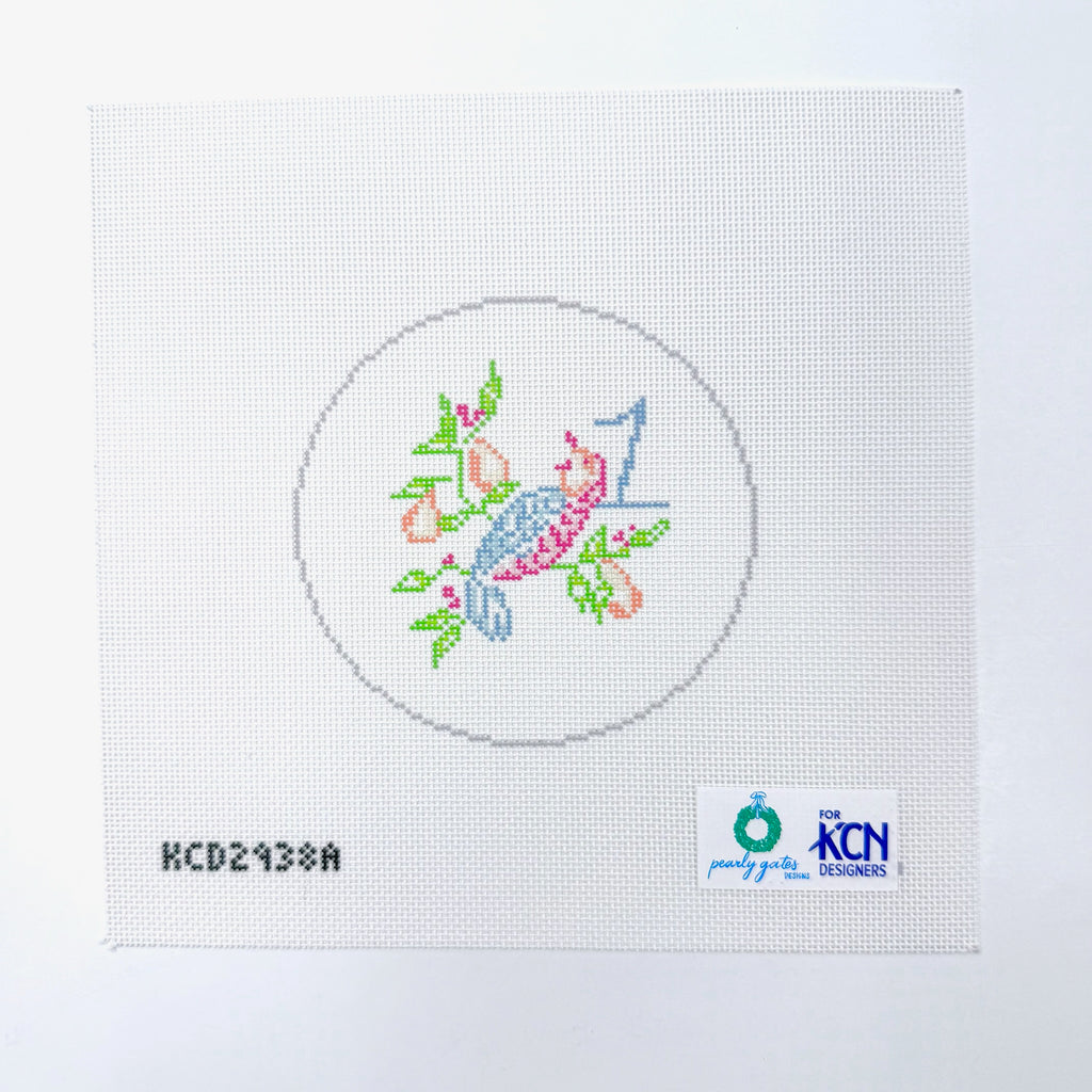 12 Days of Christmas Rounds Set of Printed Canvases