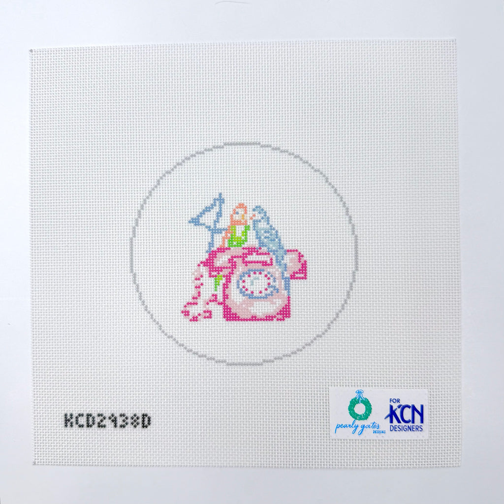 12 Days of Christmas Rounds Set of Printed Canvases