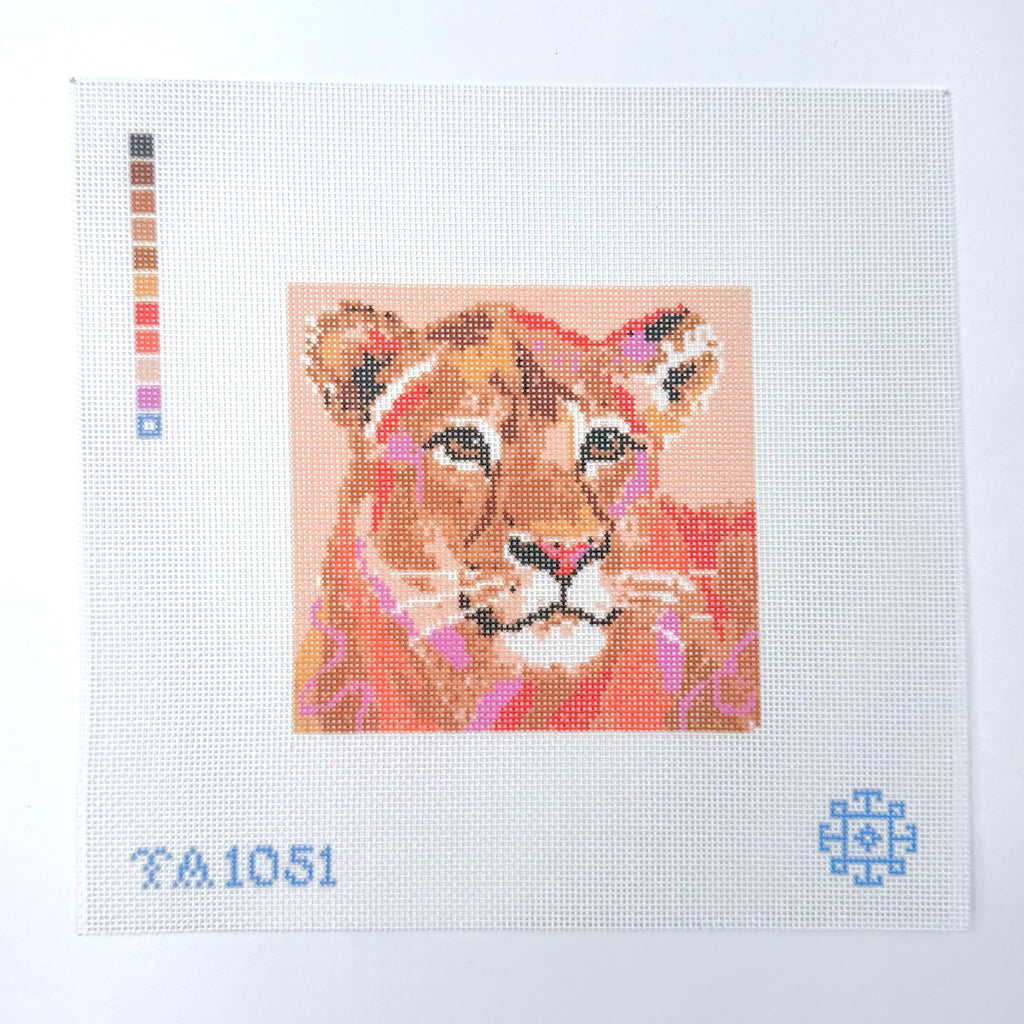 Mini Lioness Printed Canvas