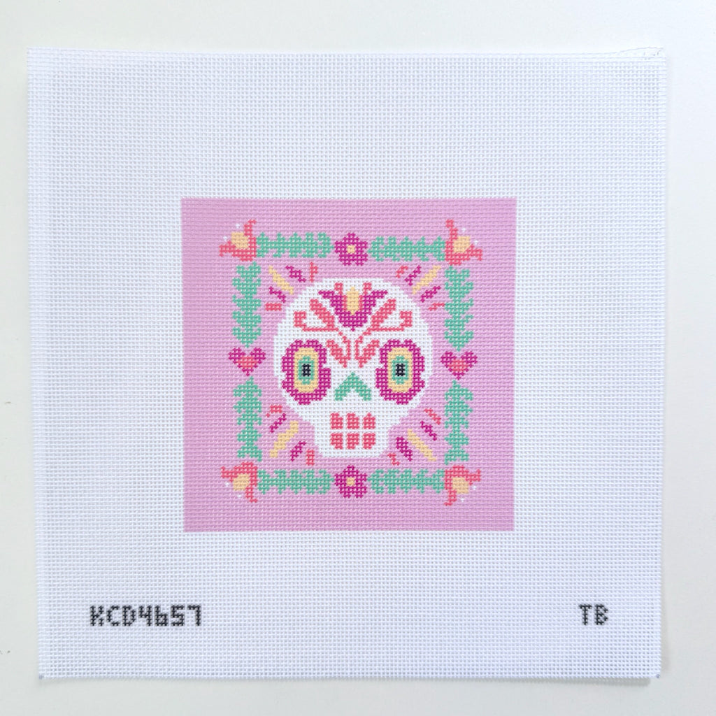Sugar Skull 4 Printed Canvas