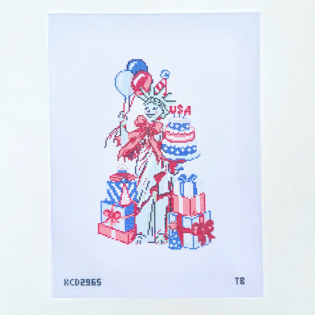 Lady Liberty Printed Canvas