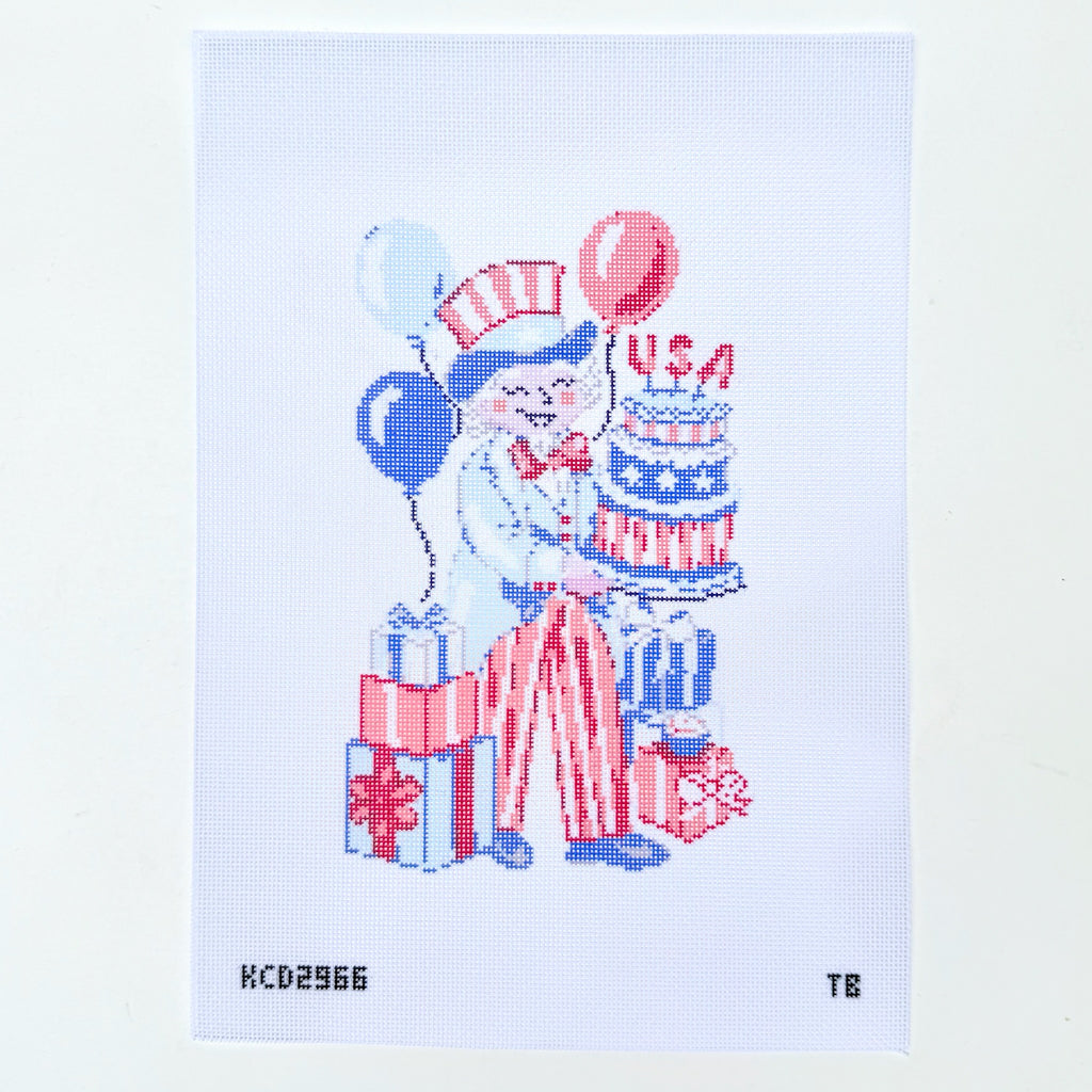 Uncle Sam Printed Canvas