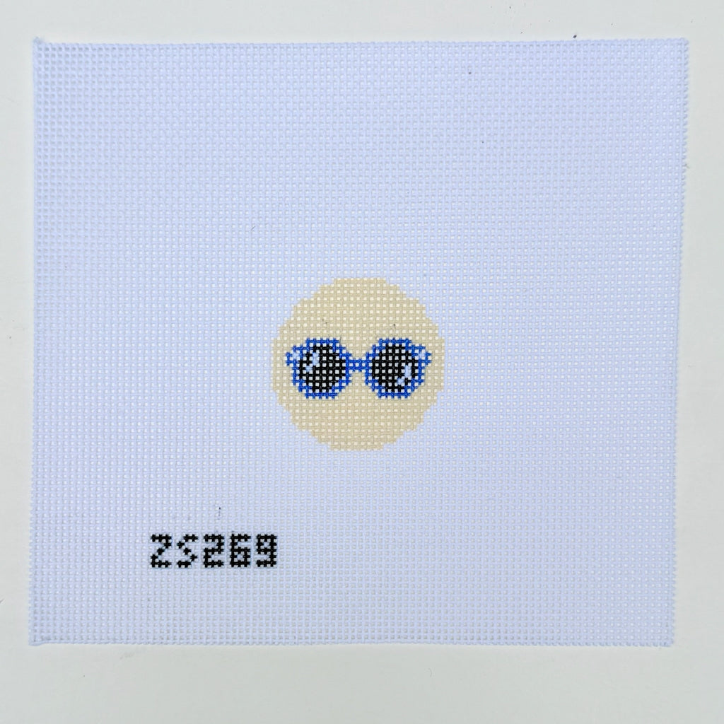 Sunnies Key Fob Printed Canvas
