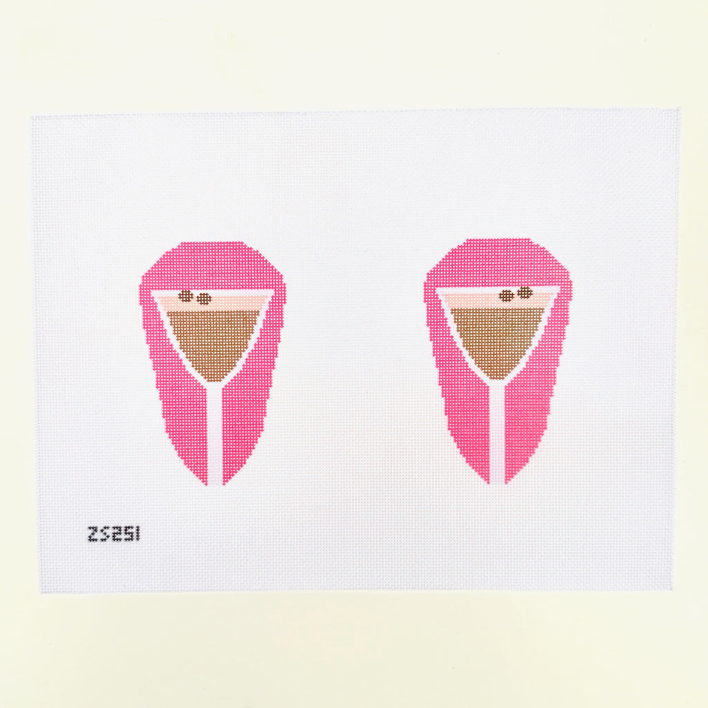 Espresso Martini Scissors Case Printed Canvas