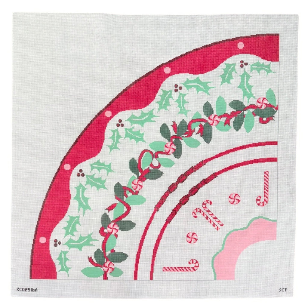 Tree Skirt Printed Canvas