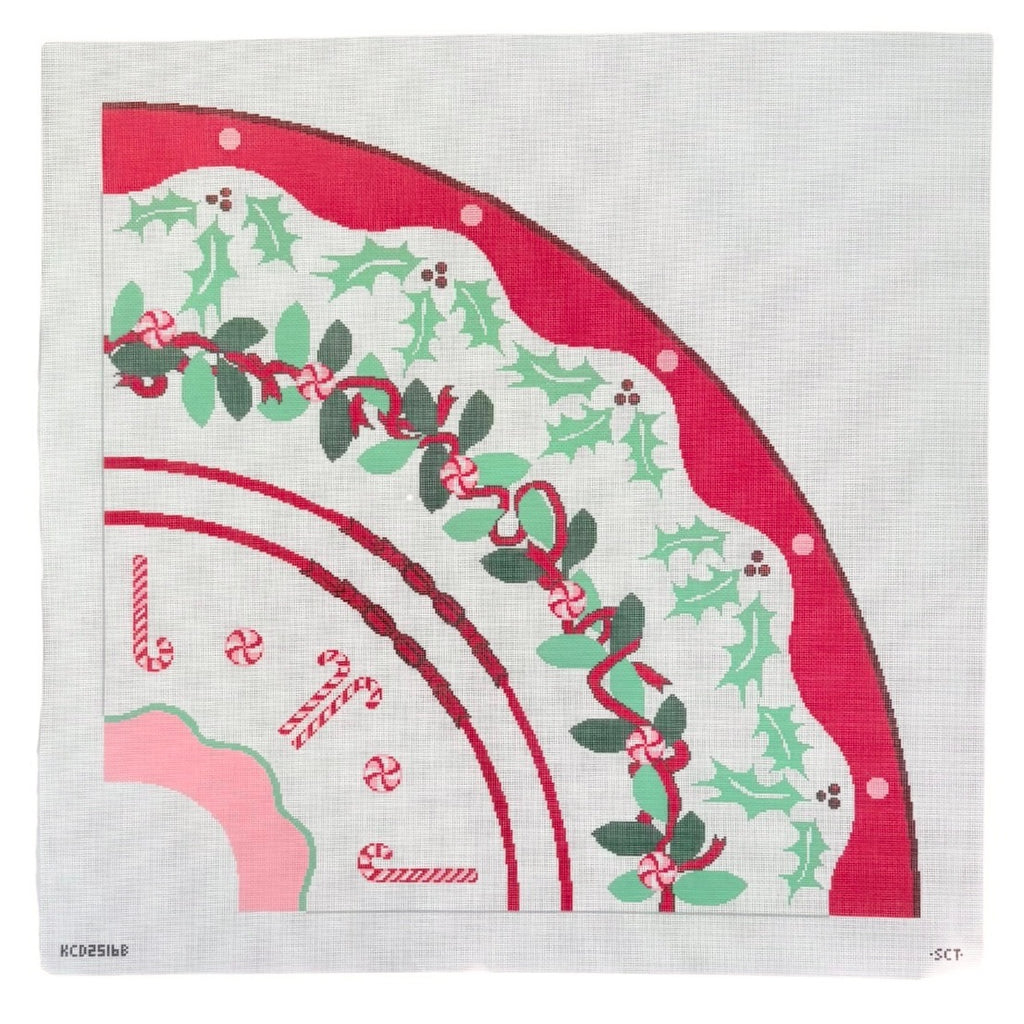 Tree Skirt Printed Canvas