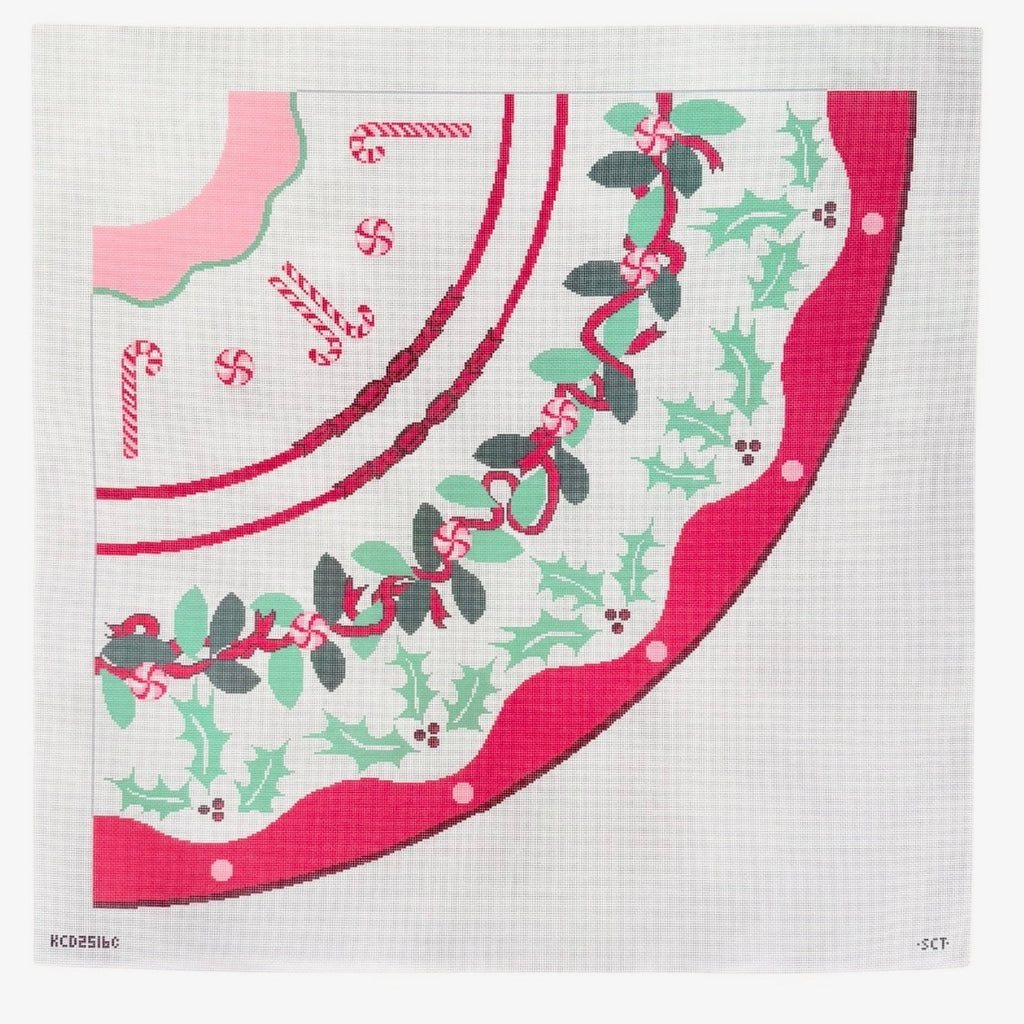 Tree Skirt Printed Canvas