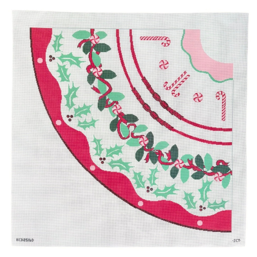 Tree Skirt Printed Canvas