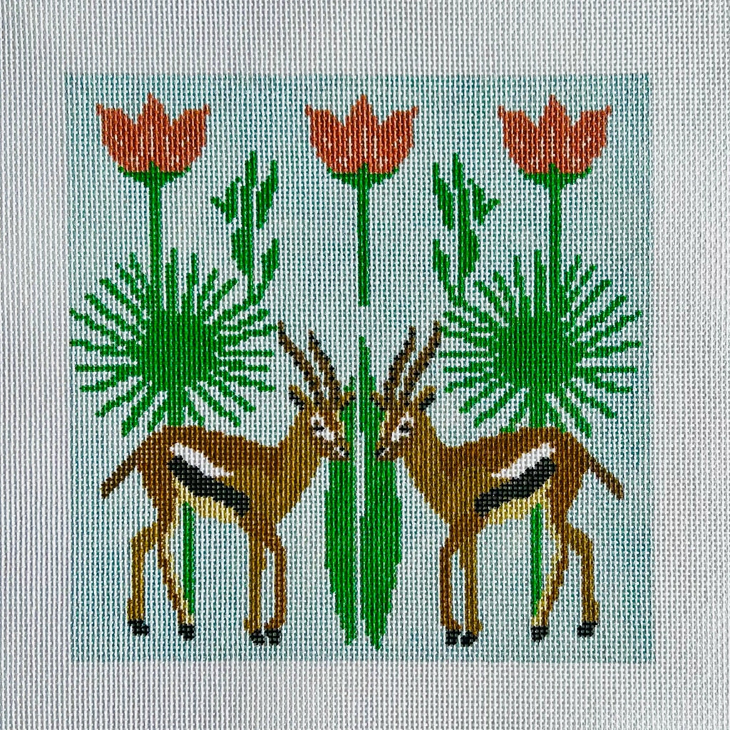 Antelope with Palms