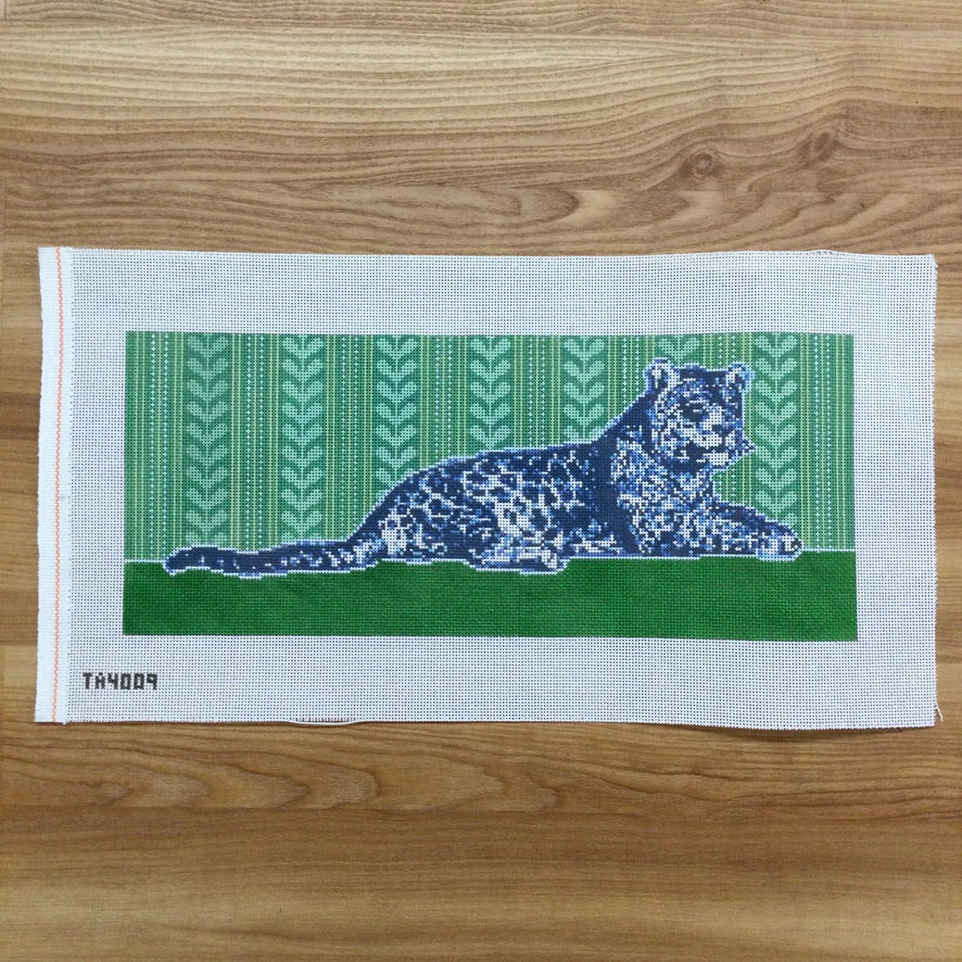 Jaguar Lumbar Pillow Canvas