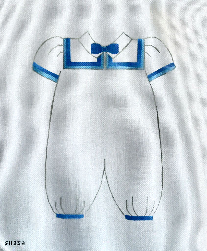Blue Christening Gown