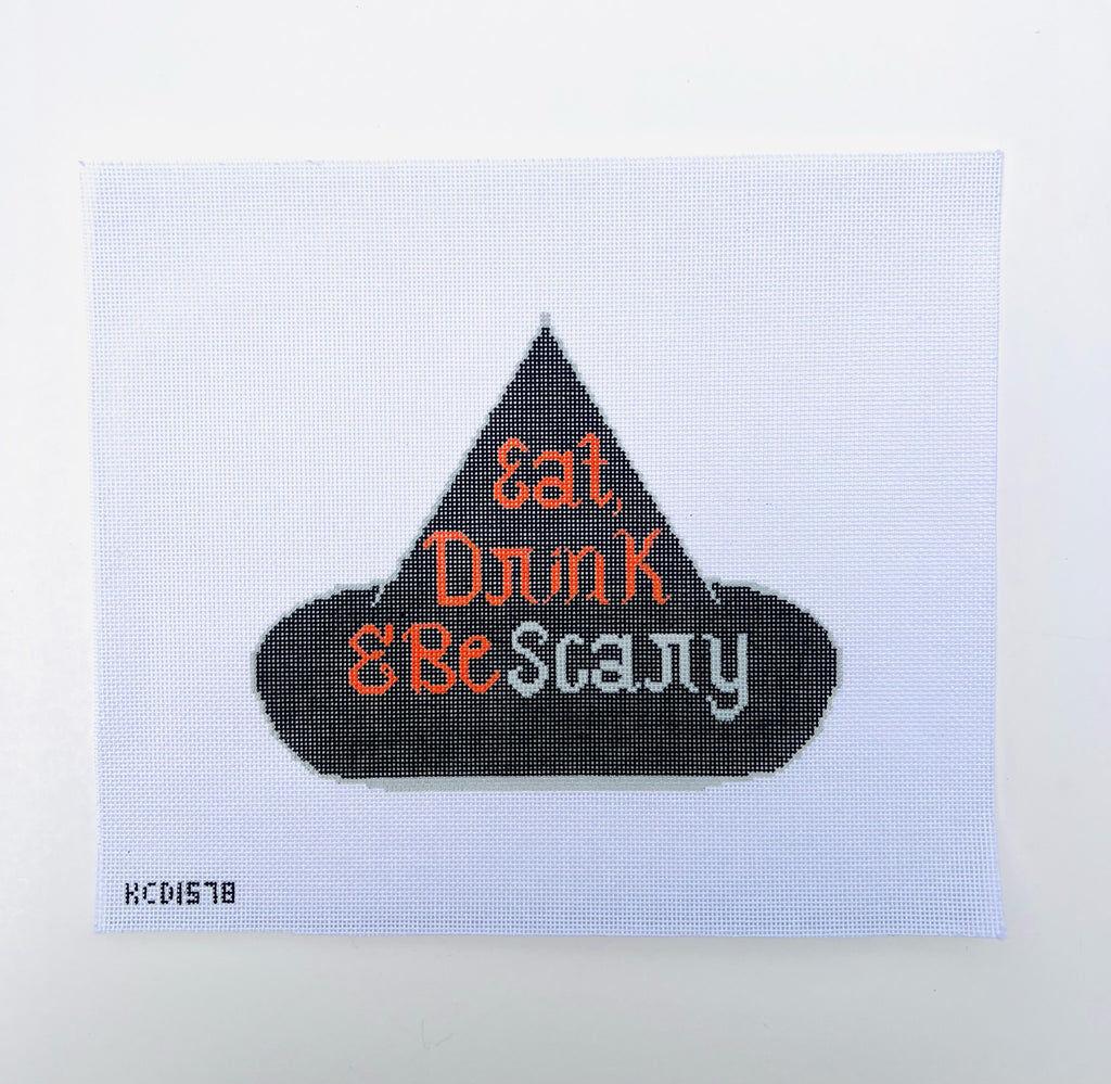 Eat Drink and Be Scary Canvas