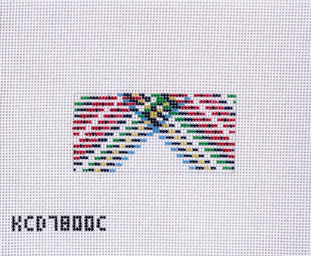 Tartan Bowtie Canvas